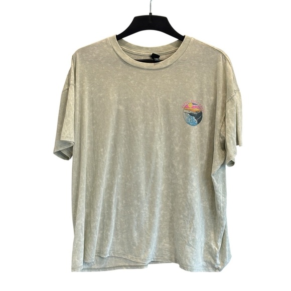 Wild Fable Napali Coast Kauai Hawaii Green White Graphic Tee T-Shirt Size XXL - Picture 1 of 5